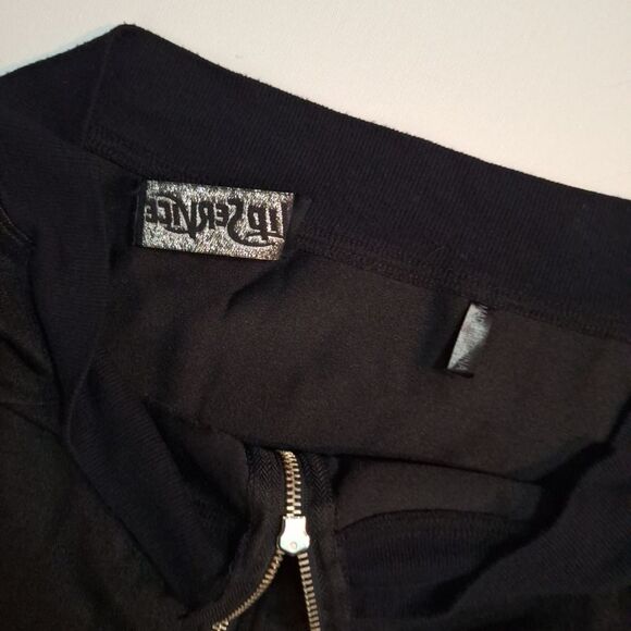 Lip Service Black Dress with Zipper Detail - Picture 4 of 8